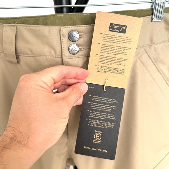 Men's Burton Cargo 2L Pants (Short) - Picture 5 of 13